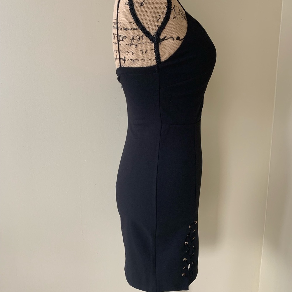 Entry Black Mini Dress - image 7